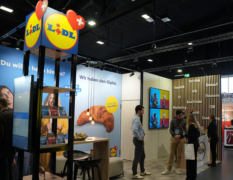 Artikelvisual: Let's meet live! Lidl Schweiz auf den Absolventenmessen 2025